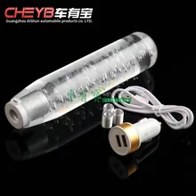 Автомобиль модифицированный Кристалл ручной pai dang tou светодиодный Сияющий головка шестерни Cool bo gun tou головка переключения передач 20 см