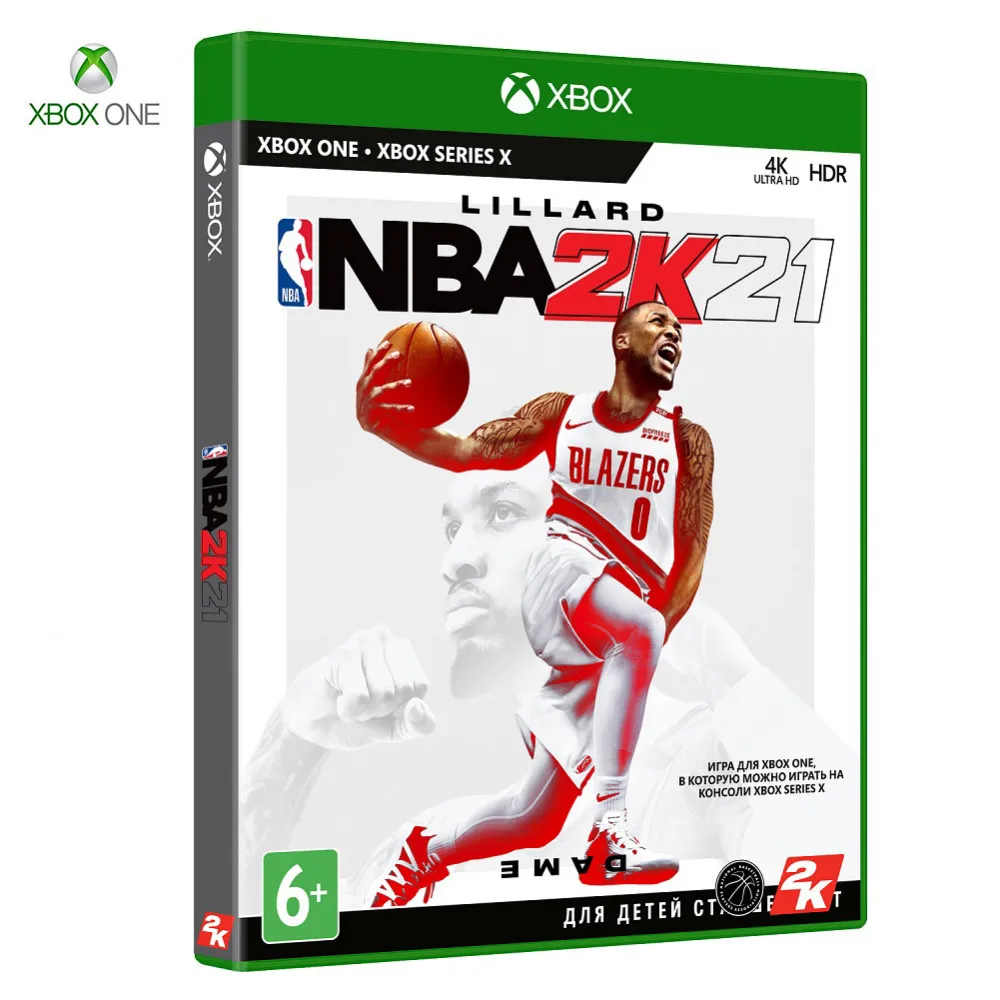 Игра для Xbox One NBA 2K21 (английская версия)|Игры консолей| |