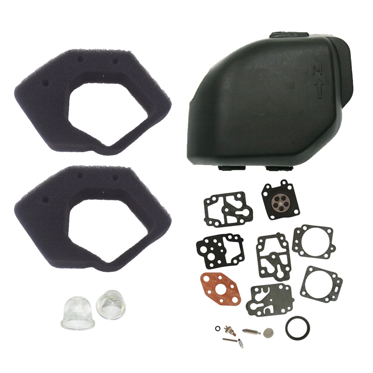Крышка воздушного фильтра элемент в сборе для Honda GX25 HHT25S Carb комплект праймеров
