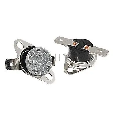

2 Pcs 131F 55 Celsius Normal Close Temperature Control Switch Thermostat KSD302