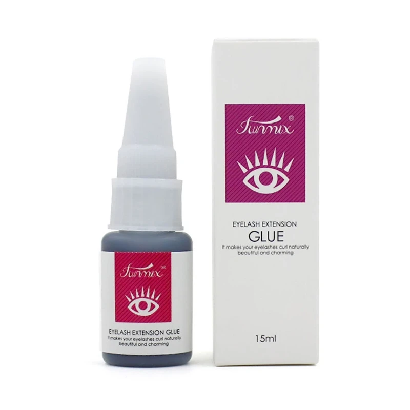 

15ML Black Individual False Eyelash Extension Adhesive Glue Makeup Long Lasting