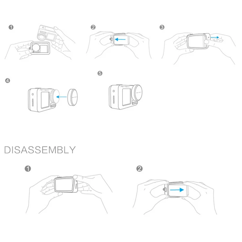 Для DJI OSMO действие силиконовый защитный чехол с шнурком многоцветный Защитные чехлы для DJI OSMO аксессуары для действий