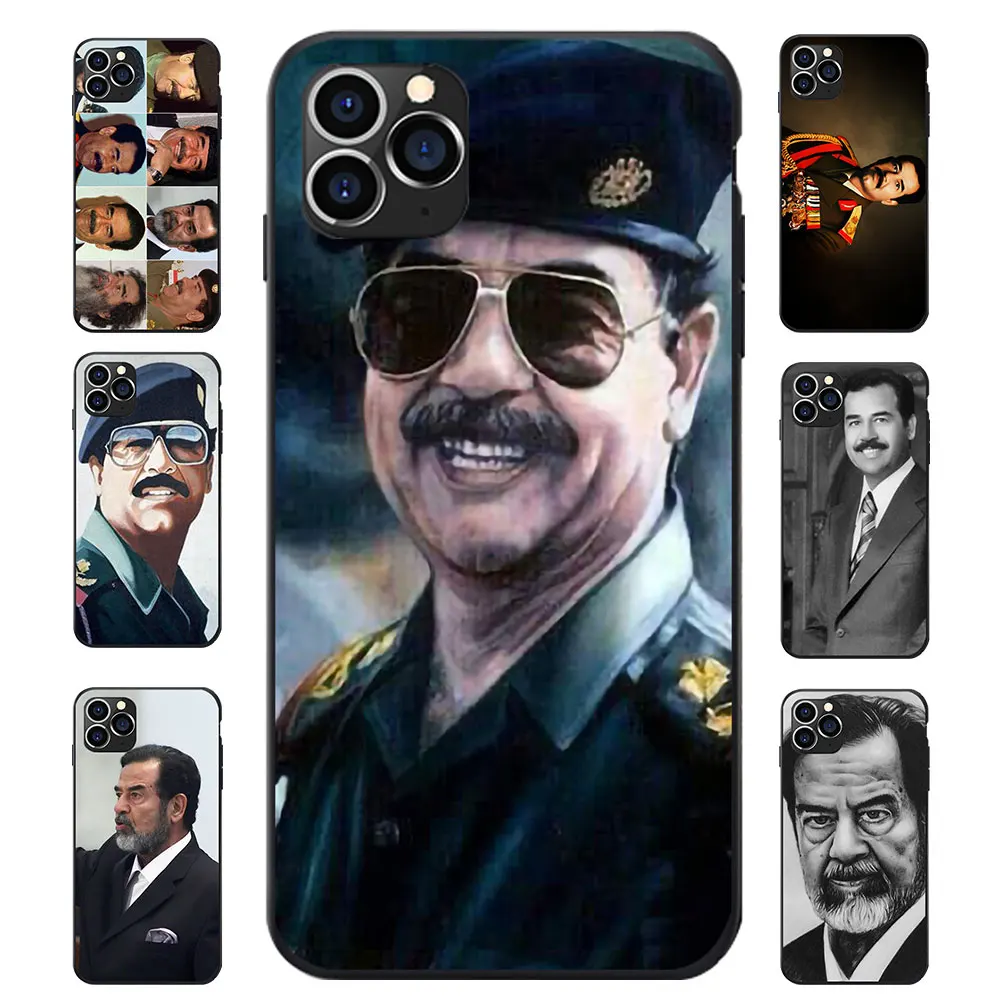 For Samsung A20 50 70 M20 30 S7 S8 S9 S10 LITE Edge PLUS NOTE Iraq Saddam Hussein Photo Soft TPU Phone Cases | Мобильные телефоны и