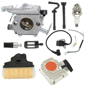

For Stihl 021 023 025 MS210 MS230 MS250 Chainsaw Carburetor Recoil Starter Kit for home graden supplies