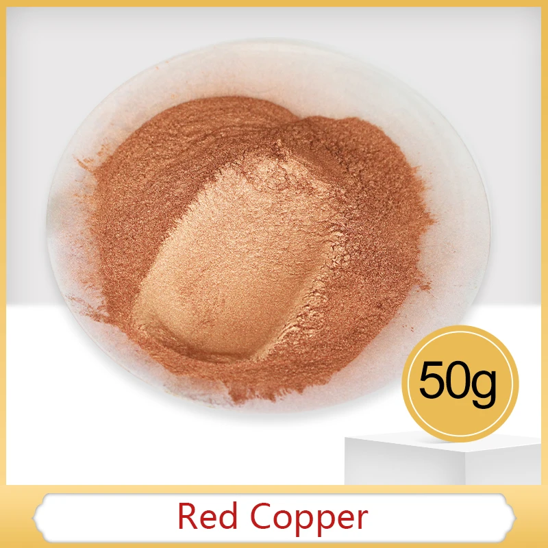 Copper Pigment Pearl Powder Acrylic Paint for DIY Dye Colorant Painting Soap Automotive Art Crafts 5