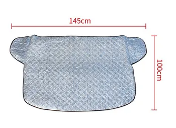 

Car Windshield Sunshade Cover Universal Car Rain Ice Snow Protector Anti Sun UV Heat Front Window Thick Car SUV Cover