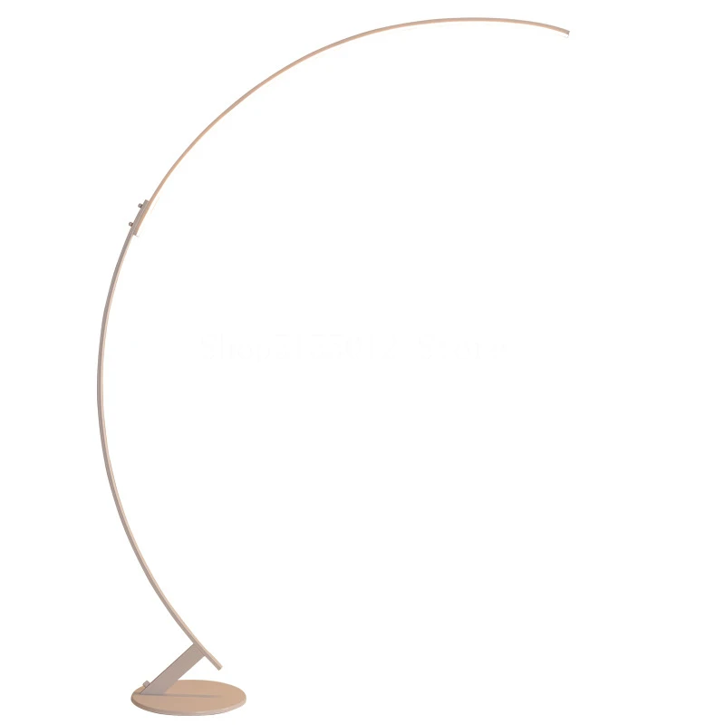 Nordic Arc LED Floor Lamp Home Decor Vertical Design Creative Standing for Living Room Decorate Indoor Lighting Fixture | Освещение