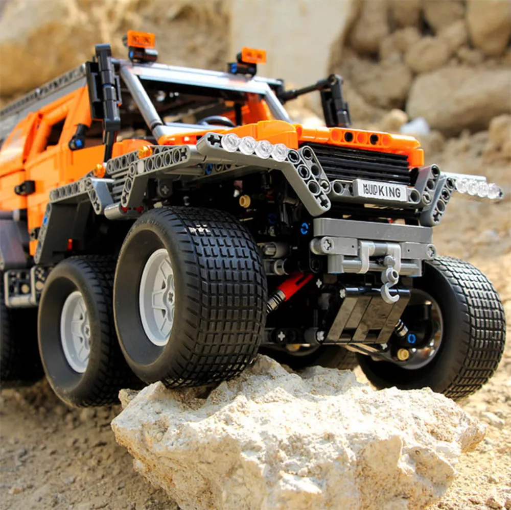 Mould King RC Blocks 13088 Avtoros Shaman 8x8 Compatible 23011Technic MOC 5630 Building Bricks Educational Toys Gift