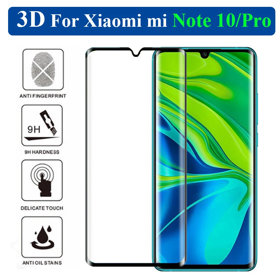 Защитное стекло для Xiaomi Mi Note 10Pro закаленное Xiomi 10 Note10Pro|Защитные стёкла и плёнки| |