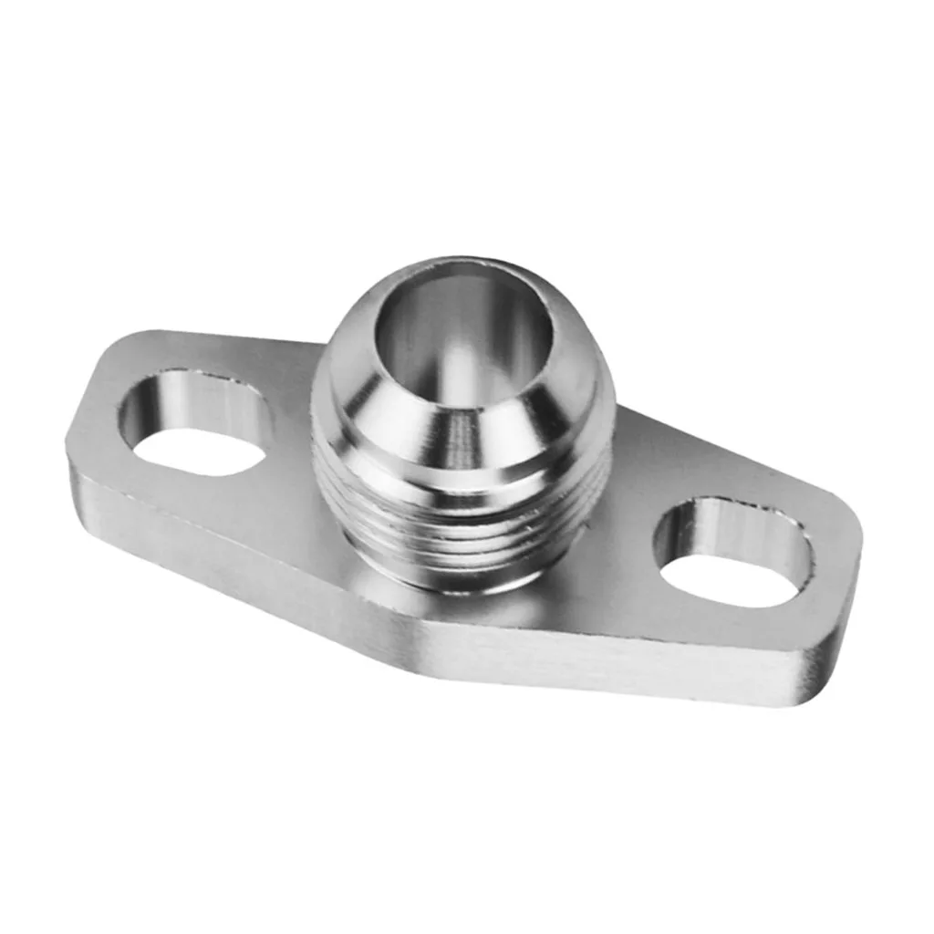 Turbo Oil Drain Outlet Flange Adapter AN10 Fitting for GT/T17/T20/T25/T28/T30/T35 Chargers