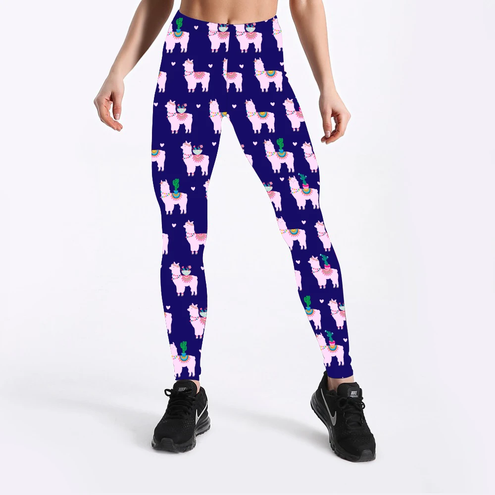 

Women Alpaca Leggings Super Soft Peach Skin Legging ELastic Waist Leggings Fitness Pants Trousers Stretchy Pants OS TC Size