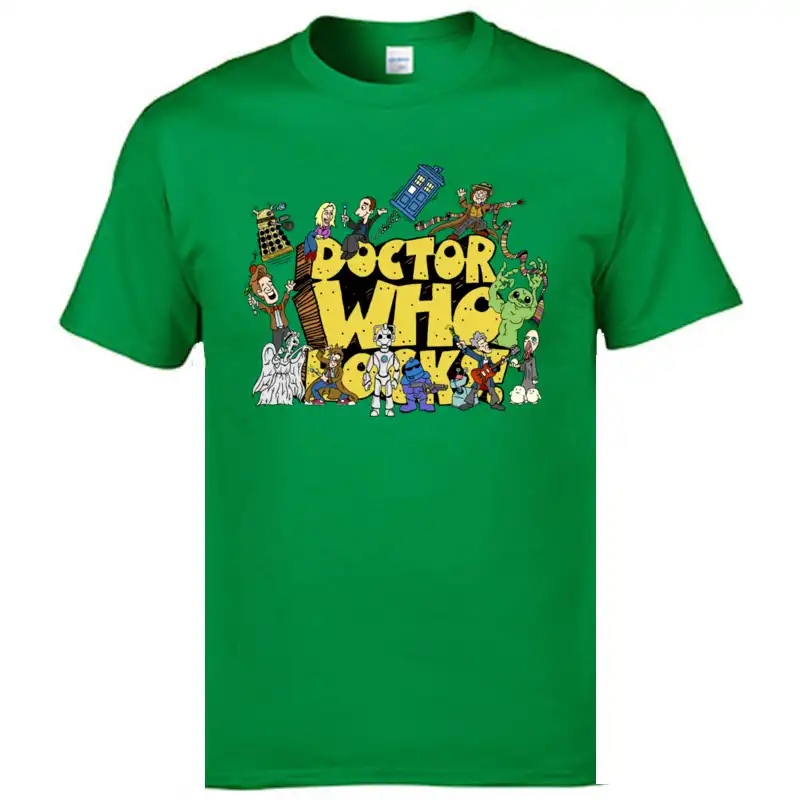 doctor who rocks party tshirts brand new funny carroon print new