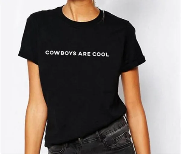 Женский повседневный летний топ Cowboys модная хипстерская уличная одежда забавная