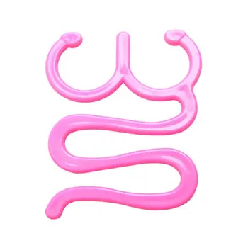 

Pink Fashion Women Multi Function Hair Styling Tools Braiding DIY Fish Bone Bun Maker Twist Styling Hair Accessories Hair Dish