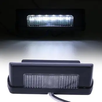 

LED Number Licence Plate Light 0.3W 12V-24V Rear Tail Light Lamp for Truck Trailer Car Styling Diode Lamp Automobile External