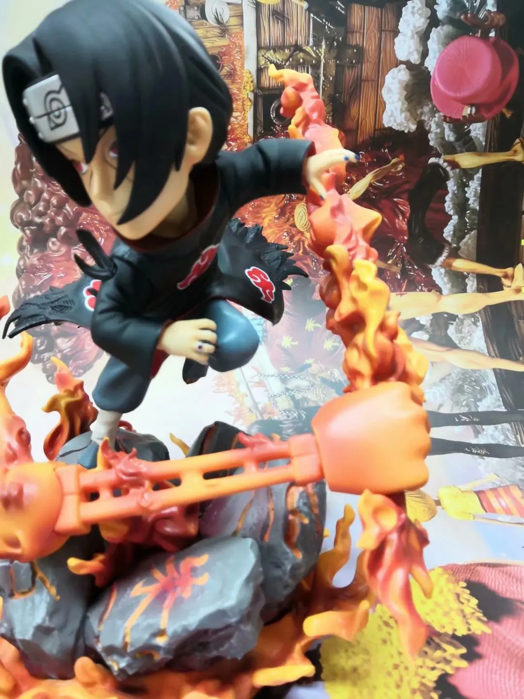 Японское аниме Наруто Shippuden Uchiha Itachi Vermilion Bird Ver. Экшен-Фигурки игрушки