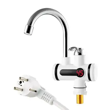 

220 Electric kitchen water heater faucet instant hot water tap heater faucet безтанковый Instant water-ways