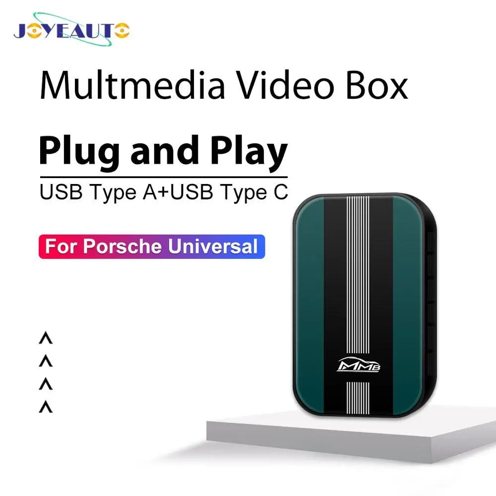 Универсальный Автомобильный мультимедийный плеер MMB 4 + 32G CarPlay Ai Box Android iOS для Porsche 718 911 Macan Cayenne