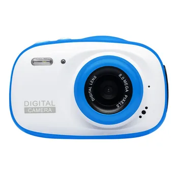 

Portable Mini Camcorder Educational Kids Gifts Birthday 6X Zoom Video Recorder Waterproof Toy 2 Inch HD Screen Digital Camera