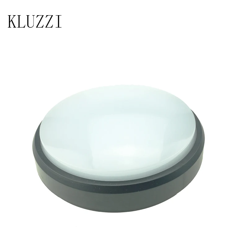 Уличный светодиодный потолочный светильник KLUZZI IP65 15 Вт с овальной поверхностью