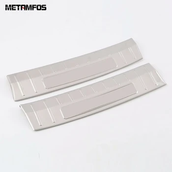 

Accessories For Volkswagen T-ROC TROC 2017 2018 2019 Inner Rear Bumper Foot Plate Tail Door Sill Scuff Guard Sticker Car Styling