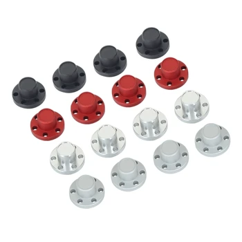 

4pcs 1.9 Wheel Hub Caps for RC 1/10 Axial SCX10 Beadlock Rims Crawler Accessories