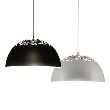 

Pot Cover Dining Lamp Coffee Room Lamp Bar Lamp Free Shipping Industrial Style Single Head Iron Retro LED Bulbs Cord Pendant E27