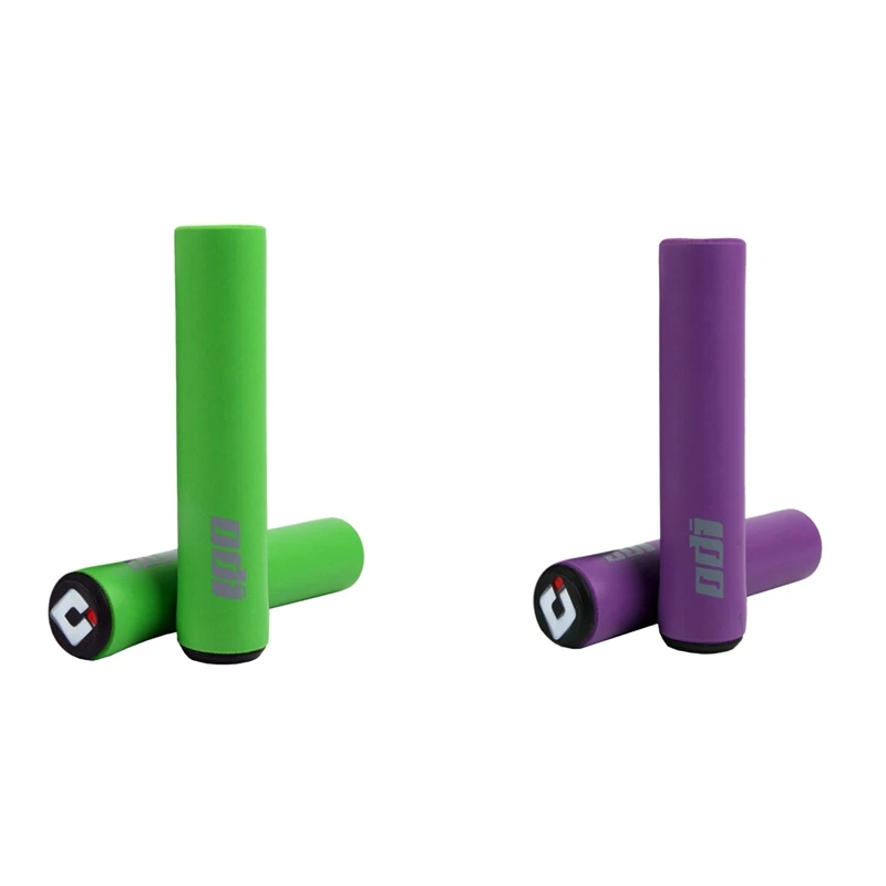 2Pair ODI MTB Bicycle Grip Silicone Handlebar Grips Shock Absorbing