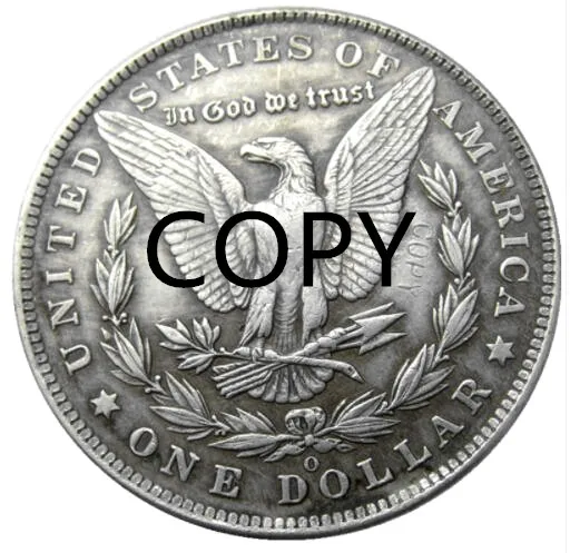 Morgan Dollar 1904 P/O/S год американские посеребренные реплики декоративные монеты