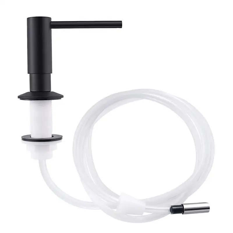Samodra Sink Soap Dispenser and Extension Tube Kit Brass Pump Head Kitchen Bathroom Sink Pump Easy To Install