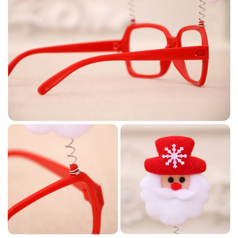 Funny Christmas Glasses Decorative Eyeglasses Decorations Gifts Headbands Festive Supplies