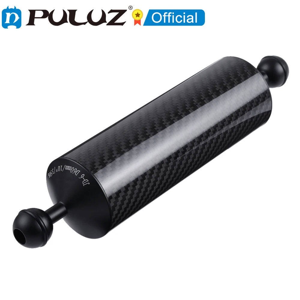 Шарик PULUZ 12 79/10 8 дюйма 27 5 см длина 80 мм двойные шарики из углеродного волокна
