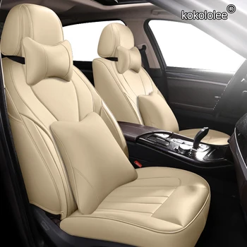 

kokololee Custom Leather car seat cover For Ford Everest Territory Explorer Mustang Ranger Automobiles Seat Covers car seats