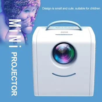 

Q2 Fashion Mini Projector For Home Theater With Hd Speaker 1080P Video USB HDMI AV TF Practical Projector Beamer For Child Gift