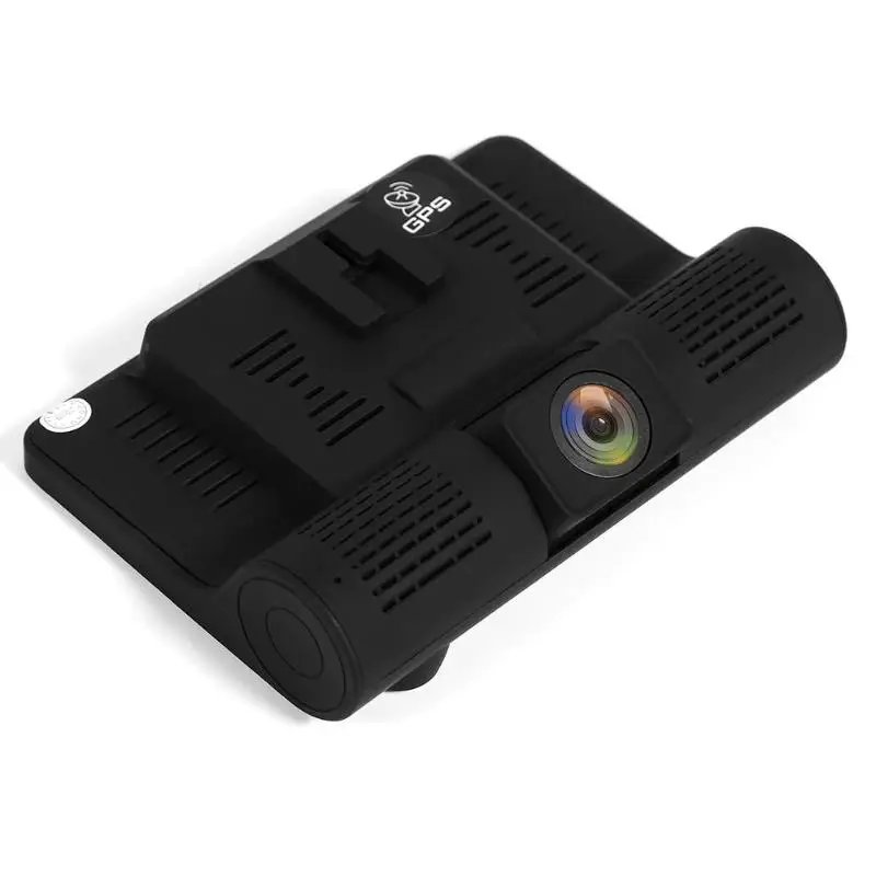 VODOOL L431 3 объектива автомобиля dvr камера " экран gps Радар Скорость Детектор видео рекордер ночного видения видеорегистратор Русская версия DVRs