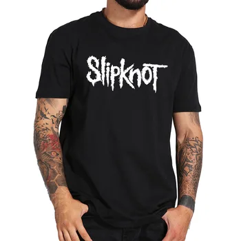 

Slipknot T Shirt Heavy Metal Band Tshirt Fashion Casual Breathable Fitness Crew Neck EU Size 100% Cotton Tops