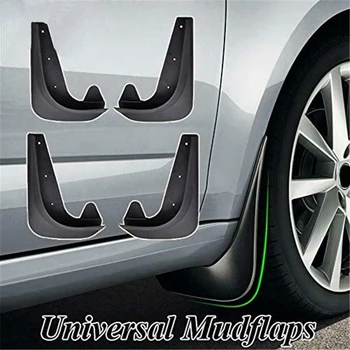 

4Pcs Universal Mud Flaps Mudguards Splash Guards Fender for Car SUV Sedan Toyota Honda Ford Nissan-BMW-Mercedes-