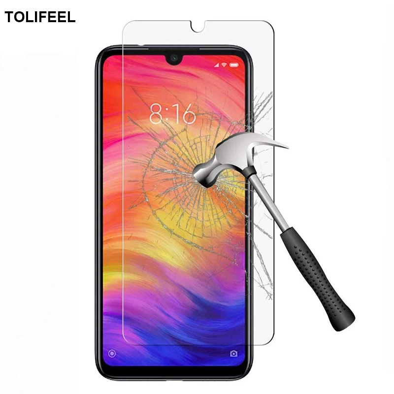Закаленное стекло для Xiaomi Redmi Note 7 Pro Защитная пленка 2.5D 9H на стекле|Защитные