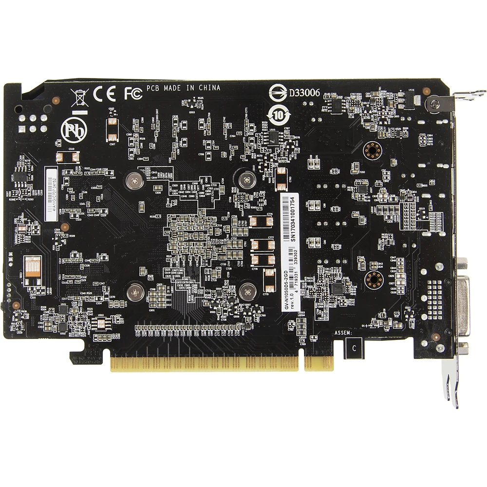 Видеокарта Gigabyte PCI-E GV-N1050D5-2GD NV GTX1050 2048Mb 128b GDDR5 1354/7008 DVIx1/HDMIx1/DPx1/HD