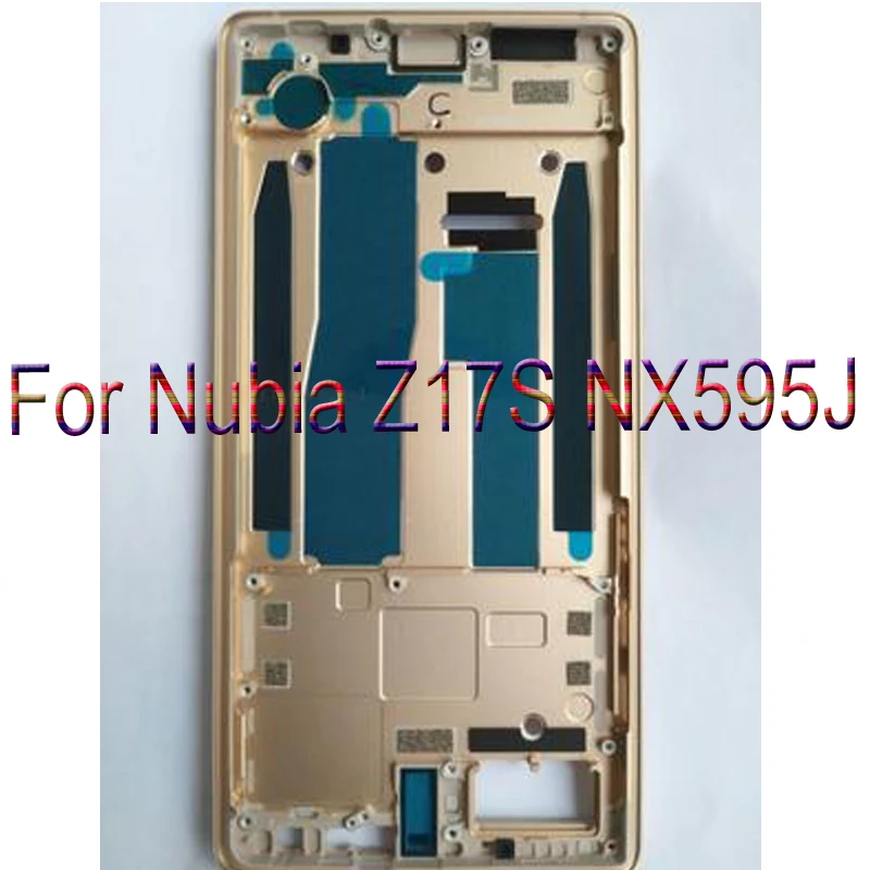 Передняя рамка для ЖК экрана ZTE Nubia Z17S NX595J корпус средняя Кнопки громкости без