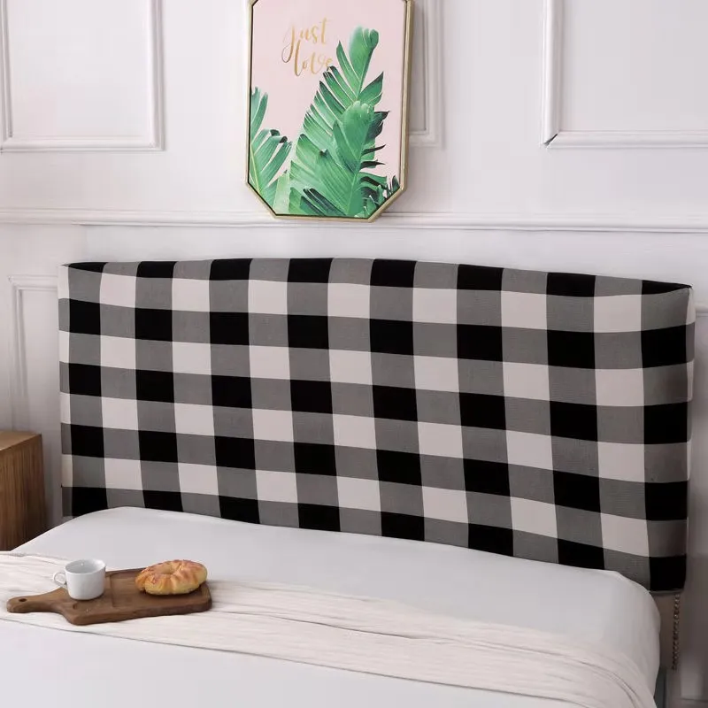 Скандинавская спинка кровати в современном стиле, высокоэластичная, все включено, покрывало для кровати, Мягкий пылезащитный чехол 180x65 см