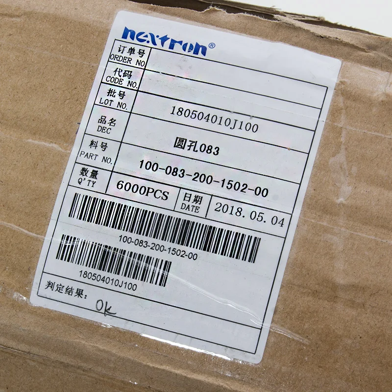 

1packs Original Taiwan NEXTRON round hole DIP IC socket PBT phosphor bronze semi-tin gold DIP IC6P-IC40P free shipping