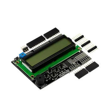 

1PCS LCD RGB 16*2 + Keypad + Buzzer Shield Display Module Kit forArduino