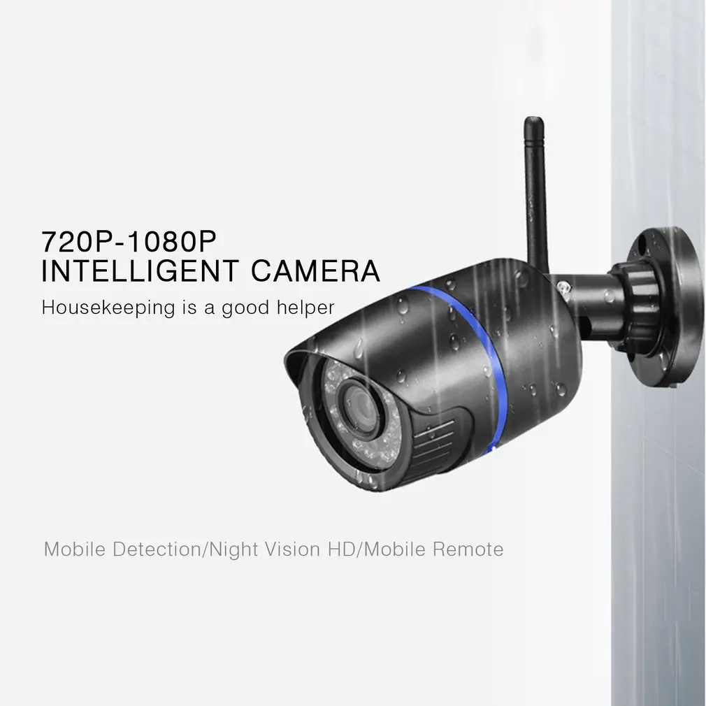 

HD Wireless WIFI IP Camera 1080P HD Network Cam CCTV In/Outdoor Security IR Night Indoor and outdoor home night vision