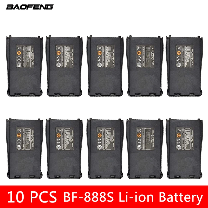 Baofeng Walkie Talkie BF-888S Battery 1500mAh Original Radio Battery BL-1 Compatible with H-777 BF-777S RT21/H777S/RT24V Radio walkie talkie Walkie Talkie