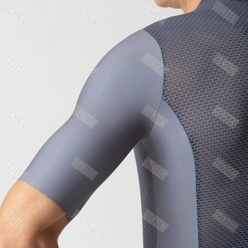 Новинка года, стиль Air mesh, лучшее дышащее Велосипедное Джерси, Мужская однотонная велосипедная одежда, топы, супер легкая велосипедная рубашка MTB RBX - Цвет: 4