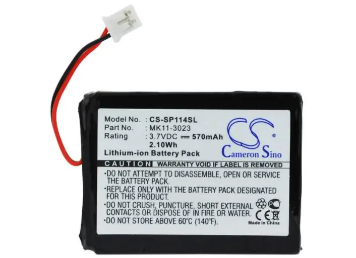 Cameron sino 570 мАч батарея для SONY CECHZC1E CECHZK1UC playstation 3 беспроводная Qwerty клавиатура PS3 беспроводная Qwerty клавиатура