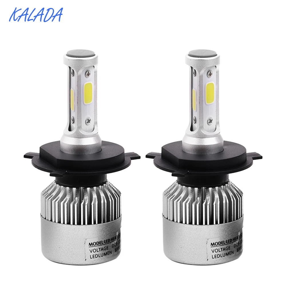 

KALADA Car Accessories COB H4 H8 H11 H3 H10 9005/9006 9012 H1 H7 Led Car Light 4000LM Fog Light Bulbs  