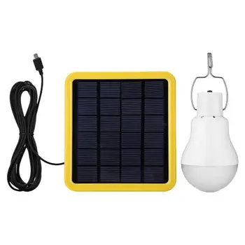 

1pc Portable Solar Power Charging LED 6 Hours Lighting Duration Bulb Outdoor Light Camp Household Courtyard Light 1500 mAh