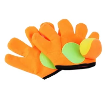 

2022 HS 1 Set Kids Sucker Sticky Ball Toy Outdoor Sports Catch Ball Game Set Throw And Catch Parent-Child Interactive Outdoor